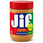 کره بادام زمینی کرمی جیف (Jif) - 16 اونس (454 گرم)