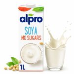 شیر سویا بدون شکر الپرو Alpro – نوشیدنی گیاهی بدون قند