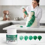 رنگ خوراکی پودری سبز زمردی کپی کیک | Emerald Green Powder