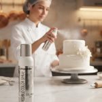اسپری خوراکی متالیک نقره‌ای مخصوص دکور کیک | Metallic Silver Spray