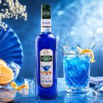 سیروپ بلو کاراسائو تسیر ۷۰۰ میلی‌لیتر – Teisseire Le Bleu (Blue Curacao) Syrup 700ml
