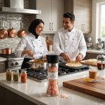 نمک صورتی هیمالیا آسیاب دار ارتس فاینست - Earth's Finest Pink Himalayan Salt Grinder