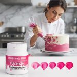 رنگ خوراکی پودری محلول در روغن سرخابی کپی کیک | Magenta Oil-Based Powder