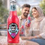 نوشیدنی آیسی مانکی بابل‌گام (۲۵۰ میلی‌لیتر)