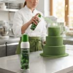 اسپری مخملی سبز مخصوص دکور کیک | Green Velvet Spray