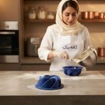 قالب کیک تفلون طرح گل – نچسب و باکیفیت