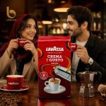 پودر قهوه کرم گوستو ریکو کارامل لاوازا ۲۵۰ گرمی - Lavazza Crema e Gusto Ricco Caramel 250g