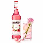 سیروپ رز (گل‌محمدی) مونین ۷۰۰ میلی‌لیتر | Monin Rose Syrup