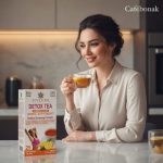 دمنوش دتوکس (سم زدایی) هایلیز با طعم لیمو کیسه‌ای ۲۵ عددی - Hyleys Detox Tea Lemon 25 Bags