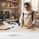 غلطک سوراخ کن خمیر سورنا – ابزار حرفه‌ای پخت پیتزا و نان