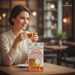 دمنوش لاغری هایلیز با طعم انبه کیسه‌ای ۲۵ عددی - Hyleys Slim Tea Mango 25 Bags
