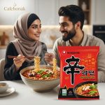 نودل شین رامیون سبزیجات تند کره‌ای نانگشیم - Shin Ramyun Veggie