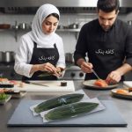 برگ بامبو ژاپنی (Bamboo Leaves) ۱۰۰ عددی – کاربردی برای تزئین و سرو سوشی