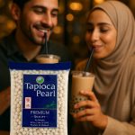 دانه تاپیوکا سفید درشت بابل تی - White Large Tapioca Pearls for Bubble Tea