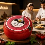 پنیر پستو قالبی قرمز کاله (وزن متغیر/عمده) – Kalleh Red Pesto Block Cheese