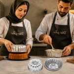 قالب آلمینیوم 2025 – قالب کیک و دسر مقاوم و کاربردی
